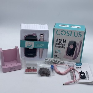 Electric Nail Drill Professional 40000 RPM Rechargeable Nail File with Stand