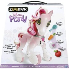 Zoomer Show Pony with Lights, Sounds and Interactive Movement NEW IN SEALED BOX