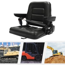 Forklift Seat Heavy Duty Driver Side Adjustable Vehicle Tractor Seat Backrest
