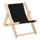 Miniature Chair Small Outdoor Folding Dollhouse Accessory Beach Accessories