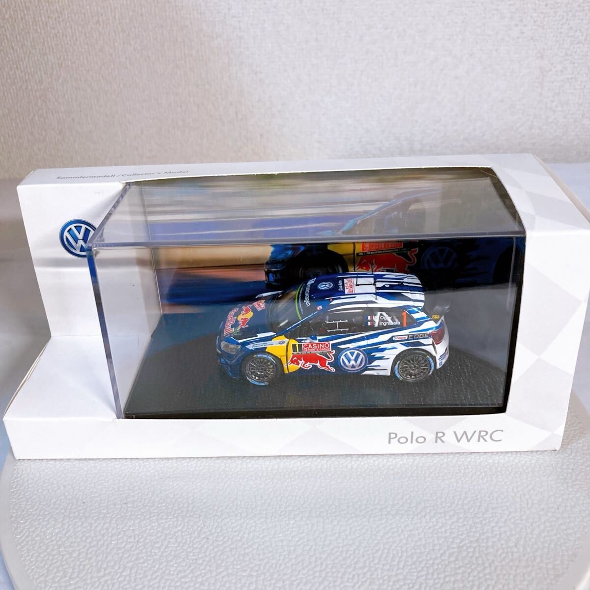 スパーク　1/43フォルクスワーゲン　ポロWRC ラリーモンテカルロ2015 Spark 1/43 VW Polo R WRC Monte Carlo Rally 2015 Volkswagen