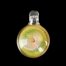 Fumechello Glass Pendant - American Made Glass Art