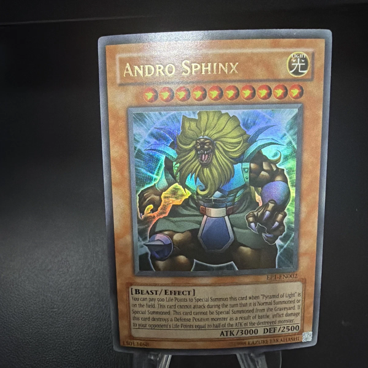 yugioh dark magician deck recipe Theinen the Great Sphinx [MC2-EN006] Secret Rare | Yugioh Single main image 0