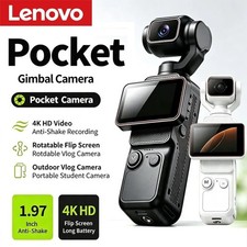 Lenovo Pocket Camera C10 4K Taschenkamera Vlogging Mini Kamera Camcorder