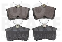 Eurobrake BremsbeläGe BremsklöTze FüR Honda Accord VII CL 2.0 2.4 CK CG CH CF8