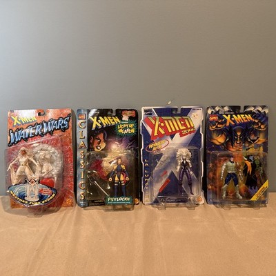 Marvel ToyBiz X Men Action Figure Lot 4 Vintage Sealed Collectibles