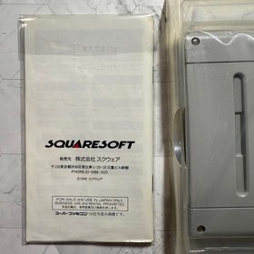 FINAL FANTASY VI Super Famicom SFC Japanese Version Complete in Box (CIB) Tested