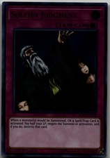 Solemn Judgment Ultra Rare Battles of Legend: Relentless Revenge BLRR-EN100 LP