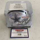 Mel Renfro Signed Dallas Cowboys Mini Helmet HOF 96 TRISTAR Auth