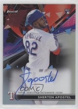 2021 Topps Finest Finest Auto Sherten Apostel #FA-SA Auto v1x