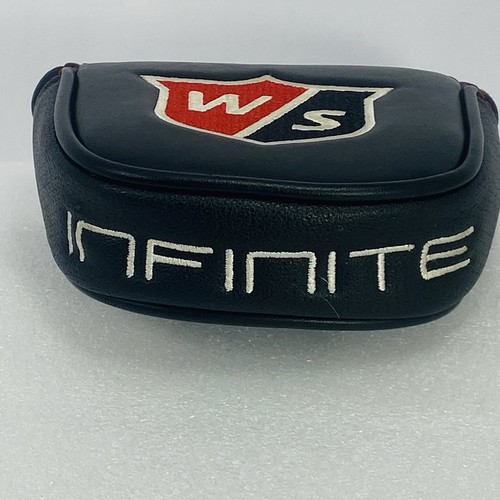 Wilson Staff INFINITE Mallet Putter Headcover Golfschläger Cover schwarz/rot/weiß
