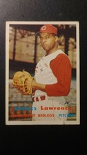 1957 Topps Baseball card # 66 Brooks Lawrence  (G to VG)
