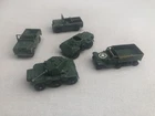 5 x Lesney Matchbox 1-75 Series Military Vehicles Bundle Job Lot 61a 67a 19a 12b