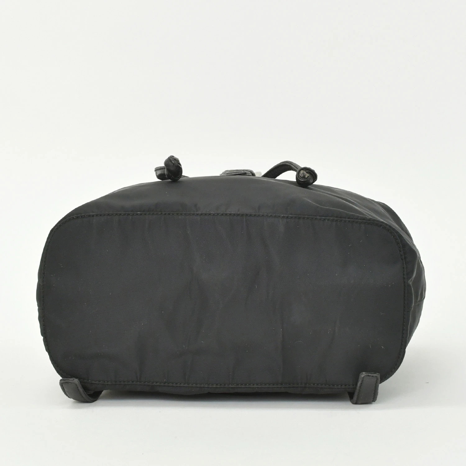 PRADA Chain Backpack Mini Triangle Logo Tessuto L… - image 8