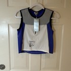 Craft L3 Protection Men's Large Sleeveless Triathlon TRI  Top Jersey Blue White