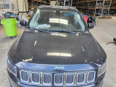 Used Hood fits: 2017 Jeep Compass new style horizontal rear door handle Grade A