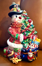Christopher Radko Toyshop Treasure #/750 Royal Star LE Snowman 1010458