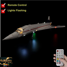 LED Light Kit for Concorde - Compatible with LEGO 10318 Remote Version