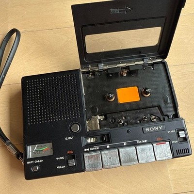 ☆　SONY カセットレコーダーTC-1100B Sony cassette-corder TC-1100B mono portable type fully