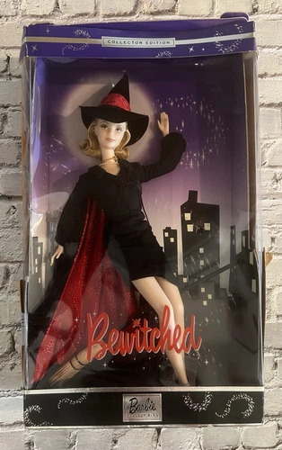 2001 Bewitched Barbie Collector Edition 53510 Samantha NEW In Damaged Box