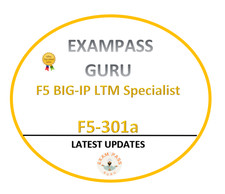F5-301a BIG-IP LTM Specialist: Architect, Set up, Deploy! 147QA! JANUARY UPDAT