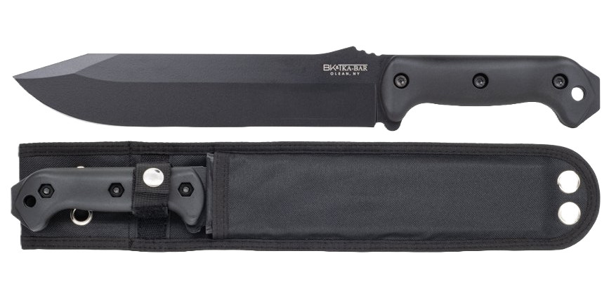 | 9.25" Full Tang Blade W/ Black Sheath Usa