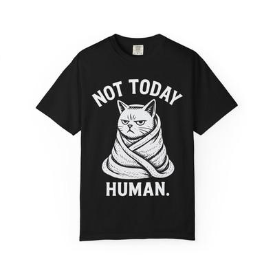Whimsical Cat T-Shirt   Cozy Relaxed Fit Tee for Cat Lovers
