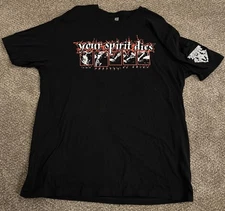 Your Spirit Dies Band Shirt XL Metalcore Hardcore Knocked Loose Boundaries