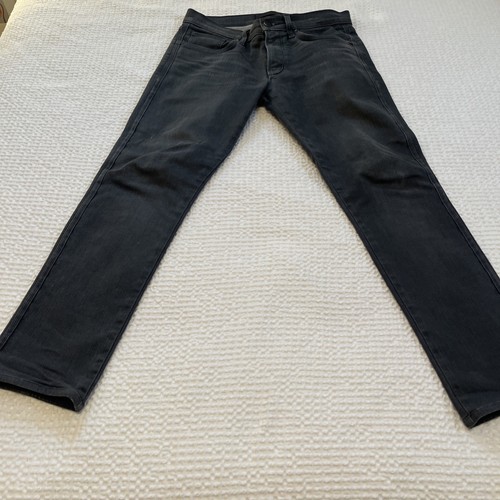 J BRAND Men's Kane Slim Straight Leg Jeans Size 31x29 Dark Gray Strand Color