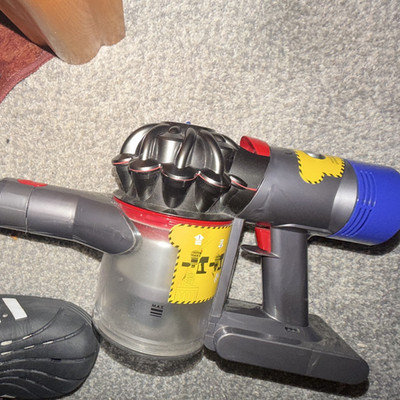 Dyson V7 Cordless Bagless Stick Vacuum 30 min Runtime Floor Head Gray/Blue/Red
