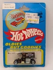 Vintage 1976 Hot Wheels T-Totaller Black Oldies Goodies Patch Card Hong Kong NEW