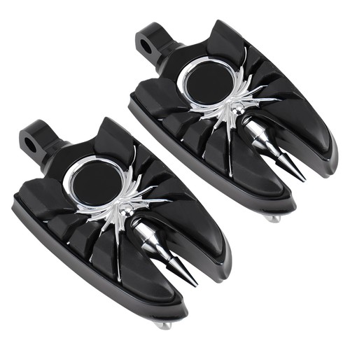 Placas anchas de montaje masculino para Harley V-Rod Sportster 883 1200 reposapiés desgaste clavijas - Imagen 6 de 14