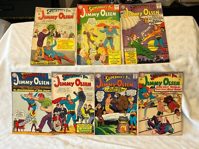 JIMMY OLSEN 7 GREAT READER COMICS 87, 88, 89, 90, 91, 96, 98 WOW MAKE AN OFFER!