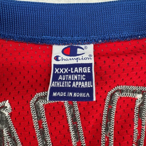 VTG Champion Los Angeles Clippers Lamar Odom Jersey Mens 56 Red Sewn Authentic - Picture 4 of 7
