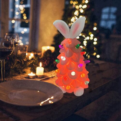 Easter Pink Bunny Tree Decorations For Indoor Spring Home Bedroom Office Decor - Picture 11 of 11