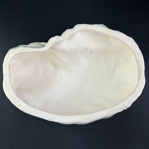 Statuina gatto persiano addormentato vintage bianco perlato pelo lungo ceramica 12" - Foto 10 di 14