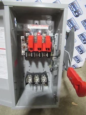 Siemens HF361N Disconnect 30 Amp 600 Volt 3PH4W Fusible -WARRANTY