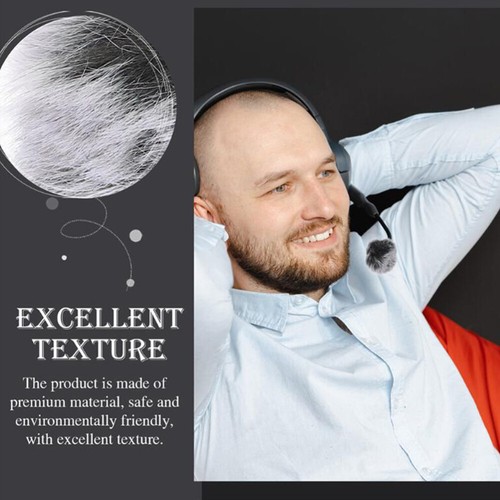 4 Pcs Noise-proof Hair Cover Furry Microphone Windscreen Screens - 第 4/12 張圖片