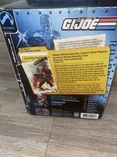 Palisades Toys G.I. Joe ROADBLOCK MINI RESIN BUST 2002 Limited Edition - Picture 4 of 5