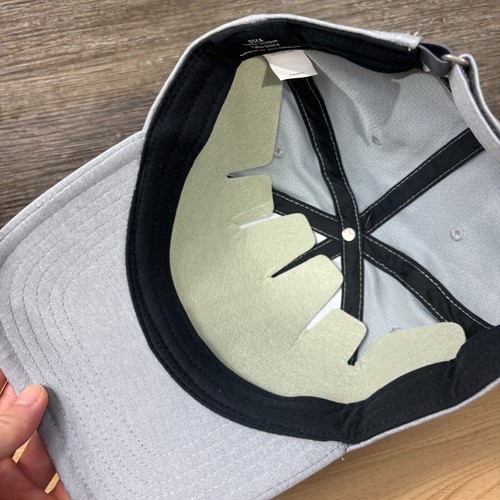 Maryland Terrapins Hat Cap Strap Back Gray Performance Under Armour NWT - Picture 9 of 11