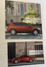 Nissan Murano 3.5 V6 2005-2006 UK Market Sales Brochure Includes Price List
