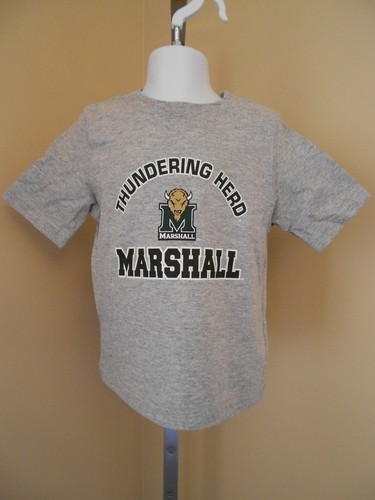 New Marshall Thundering Herd Toddler size 2T Gray Shirt by Starter - Picture 2 of 6