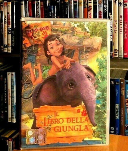 IL LIBRO DELLA GIUNGLA VOLUME 5 DVD NUOVO SIGILLATO CARTONE ANIMATO ANIMAZIONE