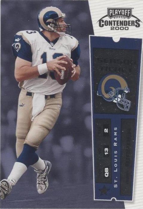 2000 Playoff Contenders Kurt Warner #82 - 1 of 2