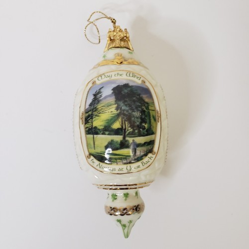 Bradford Exchange Irish Blessing Ornaments Heirloom Porcelain Christmas Vintage - Picture 4 of 13