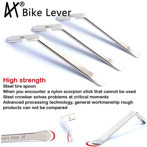 Premium Bicycle Tire Lever Tyre Spoon Iron Changing Tool - 第 4/7 張圖片