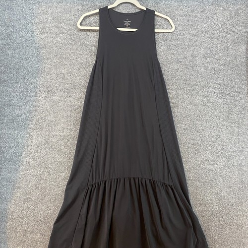 Sweaty Betty Kleid Damen S schwarz Explorer Ace Racerback Hi Low Tank Lagenlook