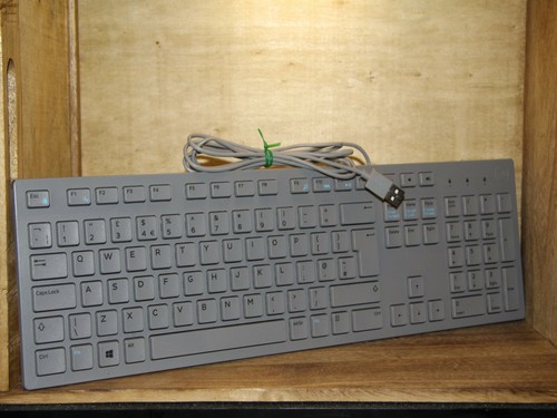 ✔️ WORKING DELL KB216P GREY USB KEYBOARD 082YG3 - GRADE B - UK SELLER - Picture 1 of 6