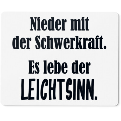 Nieder mit der Schwerkraft. Es lebe der Leichtsinn 10401003605
