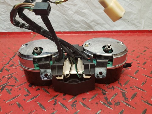 1982 Kawasaki KZ750M CSR Instrument Guage Cluster Assembly - Foto 5 di 10